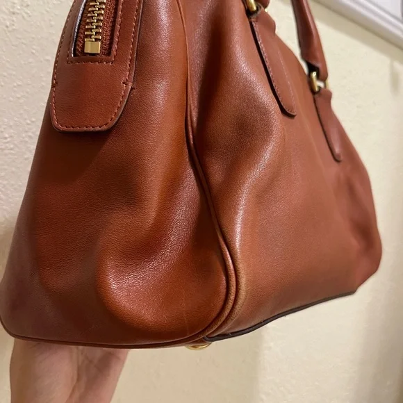 Coach Brown Legacy Haley Leather Handbag - Picture 5 of 12
